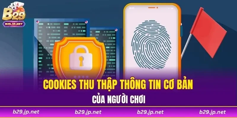 Cookies thu thập thông tin cơ bản của người chơi
