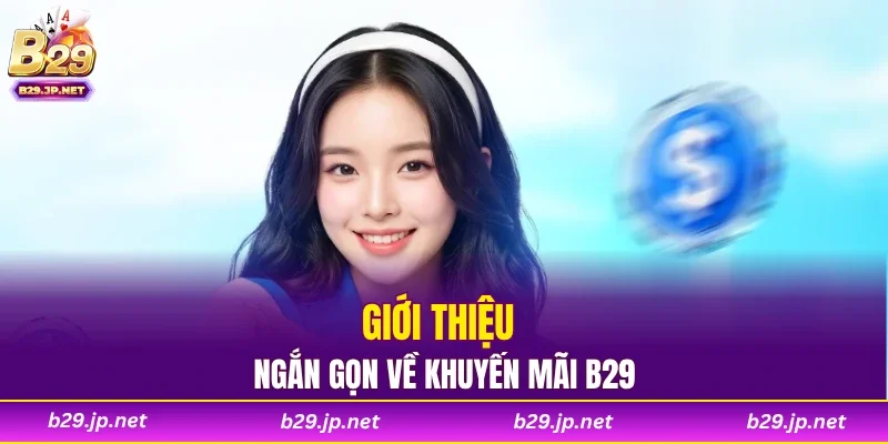 Giới thiệu ngắn gọn về khuyến mãi B29